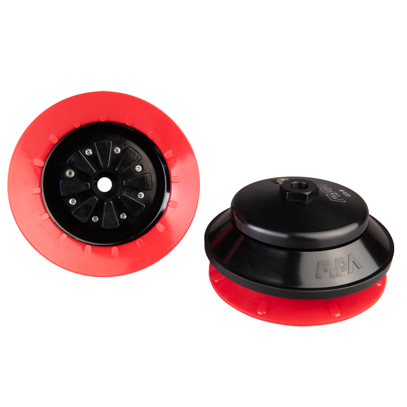 Bellows suction cup Ø 160 mm (1.5 bellows) Varioflex® 30°/60°, with fitting G3/8 female 22.160.264.16