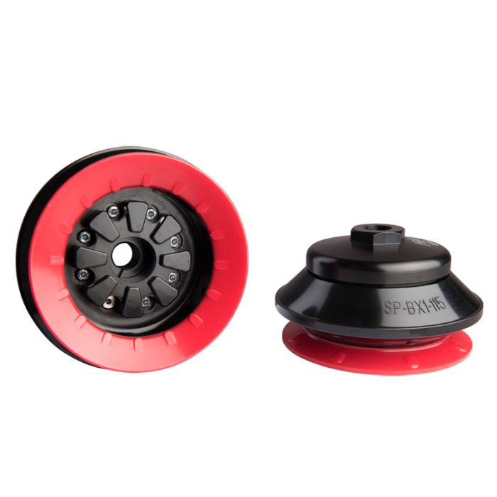 Bellows suction cup Ø 115 mm (1.5 bellows) Varioflex® 30°/60°, with fitting G3/8 female 22.115.266.16