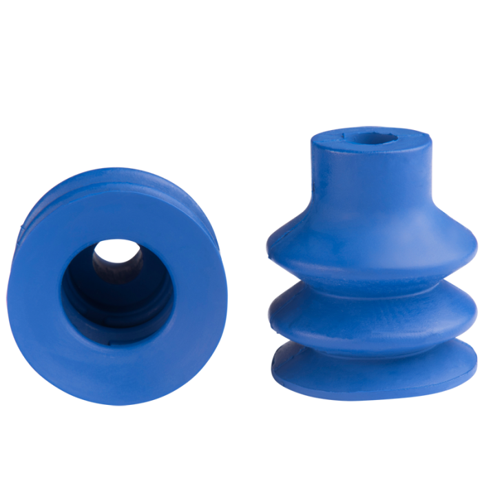 Bellows suction cup diam. 32 mm (2.5 bellows) PUR blue 21.032.075.5