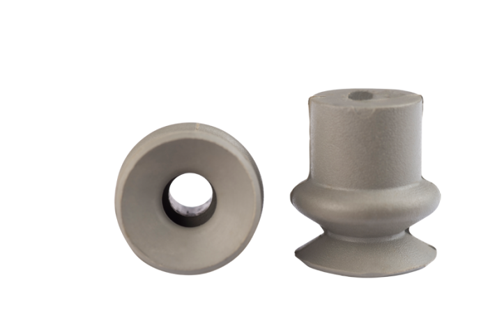 Bellows suction cup diam. 13 mm (1.5 bellows) NR grey 23.013.120.3