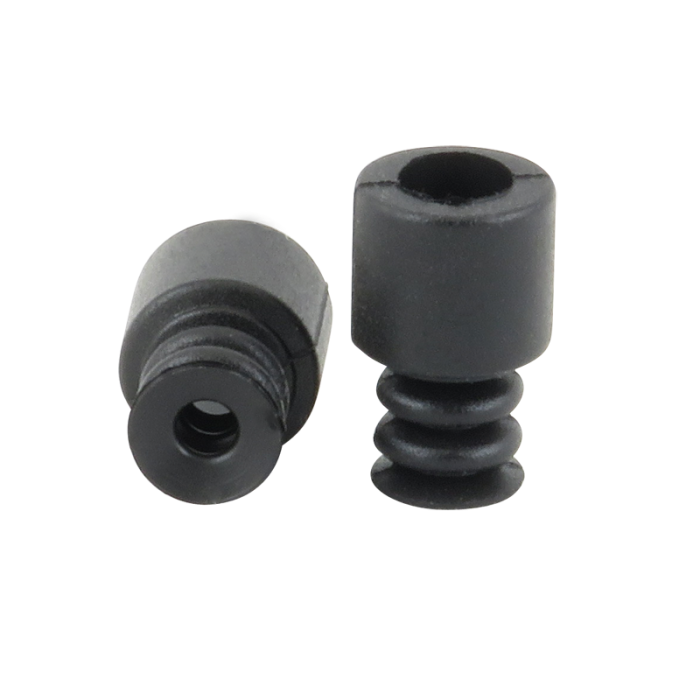 Bellows suction cup diam. 6.5 mm (2.5 bellows) NBR black 21.006.087.1