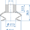 FIPA SBU 1; Ø 33 mm; 23.033.039 波紋管真空吸盤 - 昇歆科技 Cheerbright