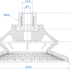 FIPA SM-B Ø 100 mm G1/4-female 波紋管真空吸盤 - 昇歆科技 Cheerbright