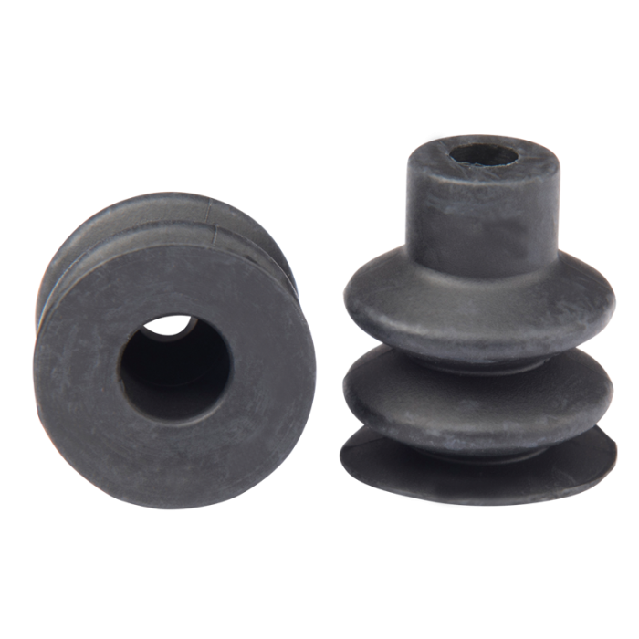 Bellows suction cup diam. 20 mm (2.5 bellows) NBR black 21.020.016.1