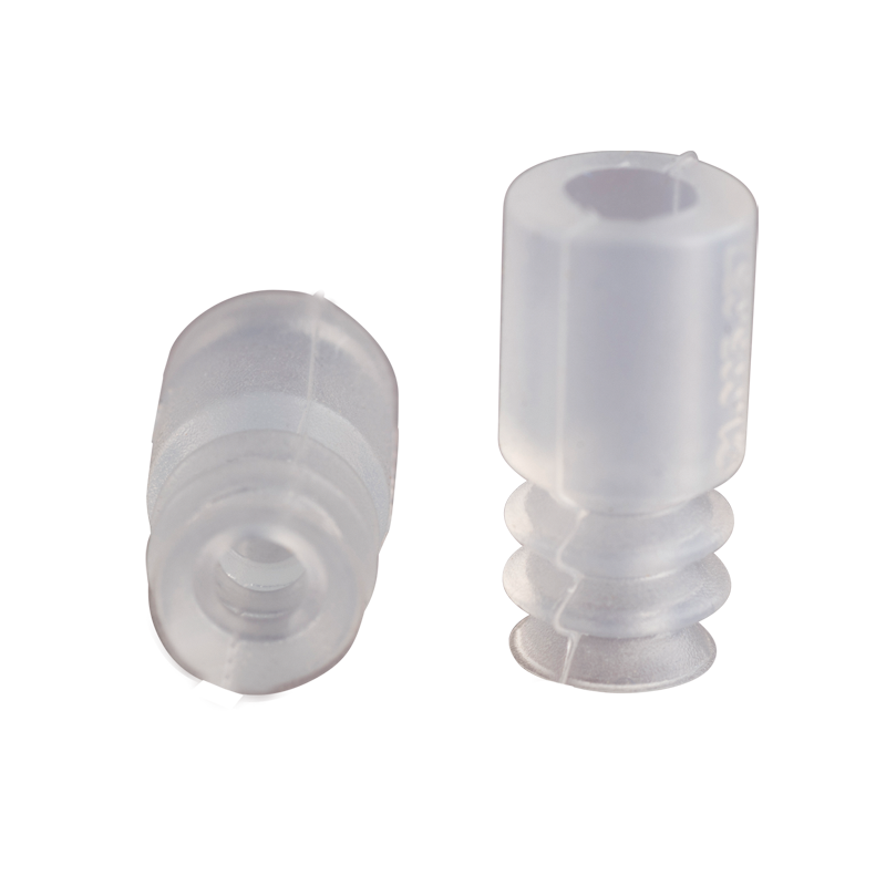 Bellows suction cup diam. 6.5 mm (2.5 bellows) silicone transparent 21.006.087.2-LE