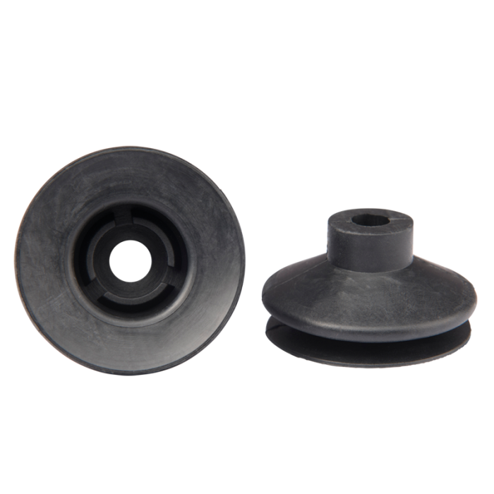 Bellows suction cup diam. 43 mm (1.5 bellows) NBR black 23.043.096.1