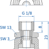 FIPA - SM-P 防滑 Non-slip Ø 20 mm; Stroke 1.1 mm - 昇歆科技有限公司