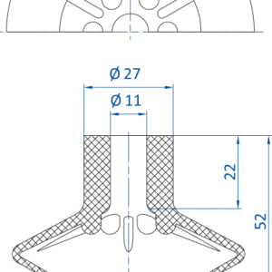 FIPA SBU 1; Ø 75 mm; 23.075.151 波紋管真空吸盤 - 昇歆科技 Cheerbright