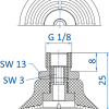 FIPA - SM-P Non-slip Ø 30 mm; Stroke 1.8 mm - 昇歆科技有限公司