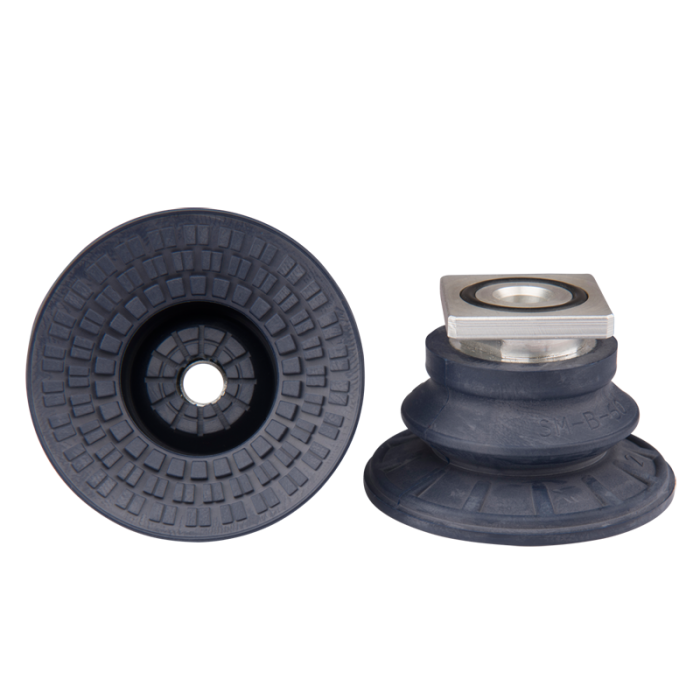Bellows suction cup diam. 63 mm (1.5 bellows) NBR blue, with R-Adapt 22.060.194.1