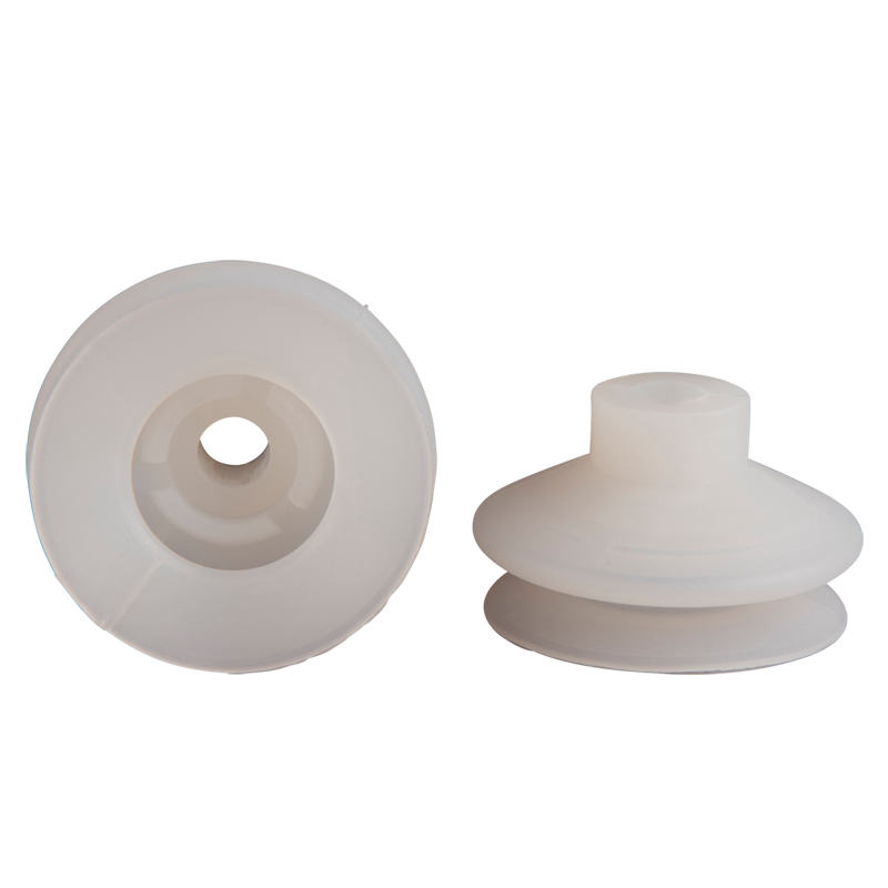 Bellows suction cup diam. 43 mm (1.5 bellows) silicone transparent 23.043.096.2