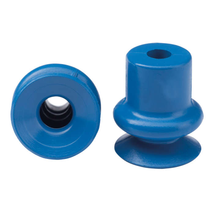 Bellows suction cup diam. 16 mm (1.5 bellows) Thermalon® blue 23.016.236.19
