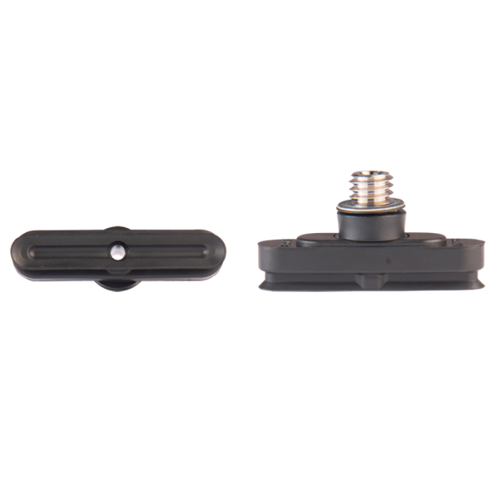 Oval suction cup 30x6 mm NBR black 130.30x5.072.1