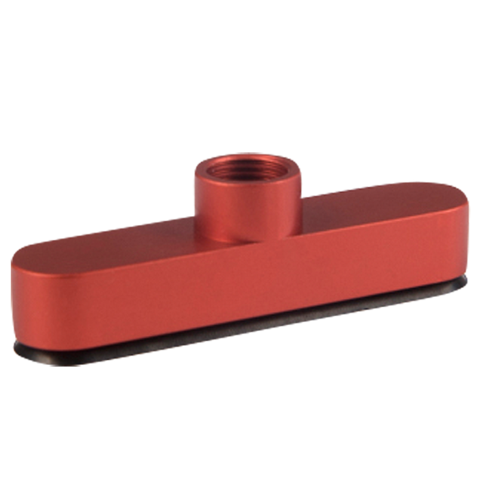 Oval suction cup 55x12 mm NBR black 130.55x12.082.1