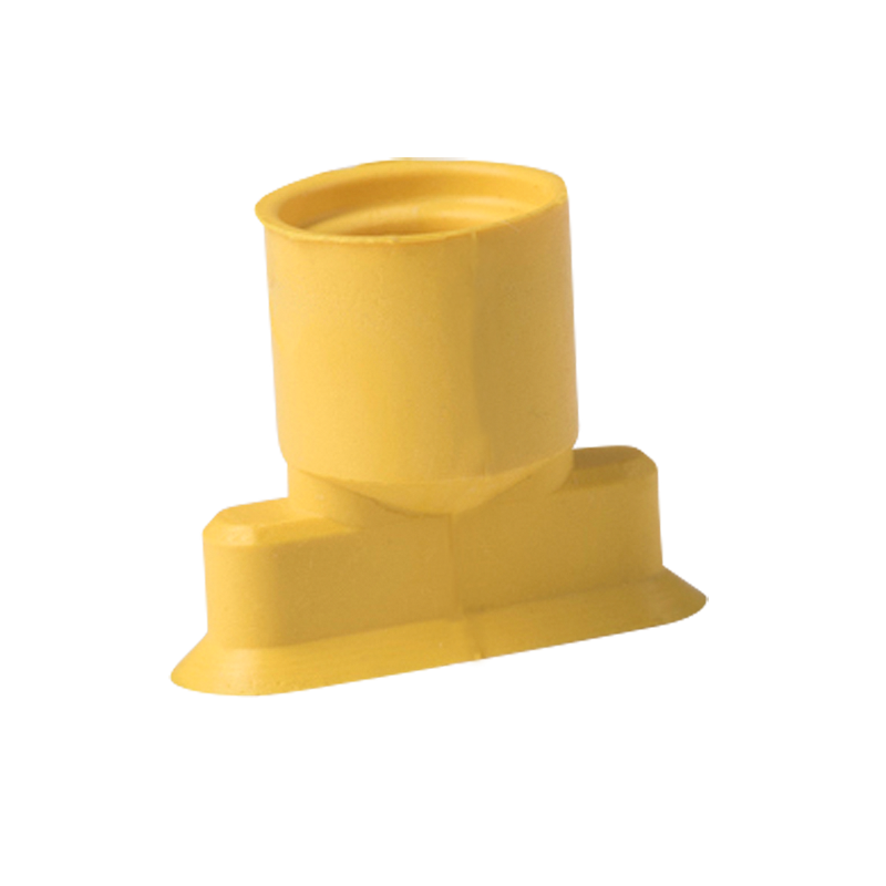 Oval suction cup 7x4 mm HNBR yellow 132.15X5.067.14