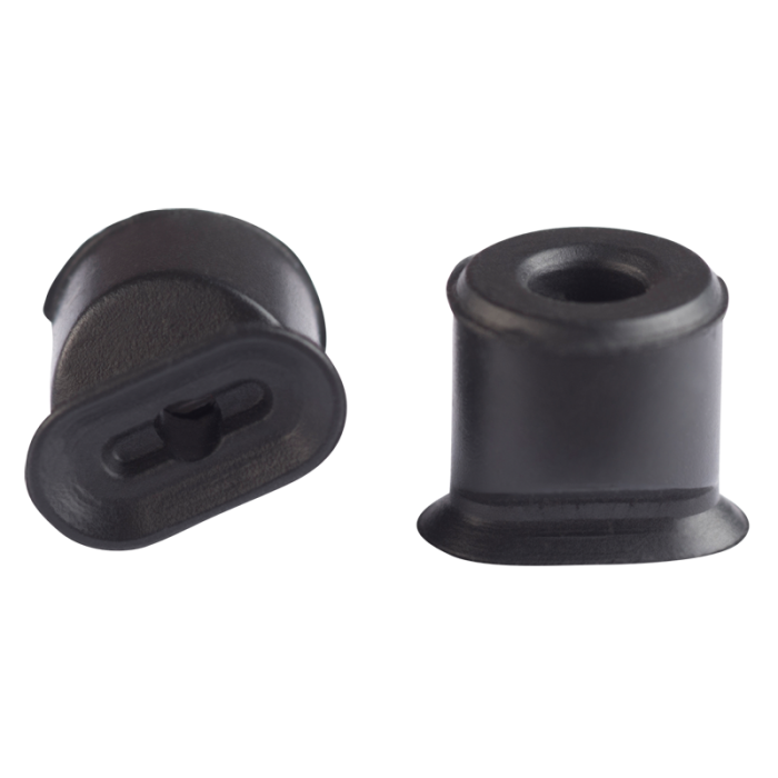 Oval suction cup 7x4 mm NBR black 132.7x4.034.1/13