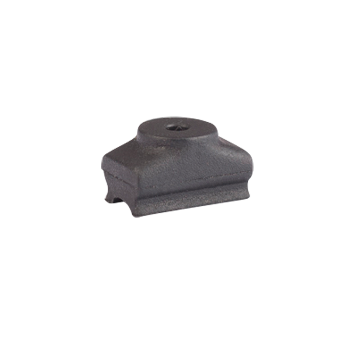 Oval suction cup 10x6 mm NBR black 201.10x6.006.1