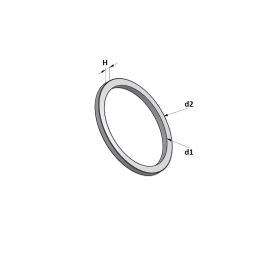 Reinforcement ring for bellows suction cup 25.040.027 78.000