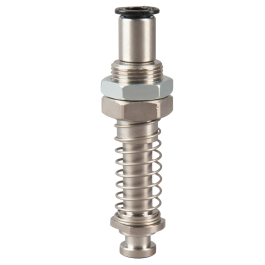 Spring leveler for direct suction cup mounting stroke 20 mm, spring open 50.095