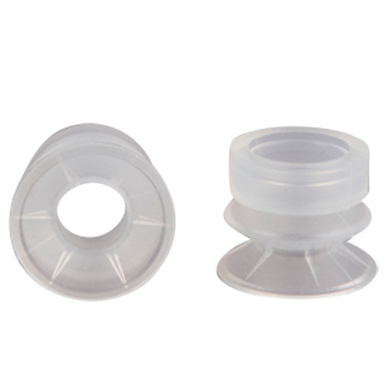 Bellows suction cup diam. 16 mm (1.5 bellows) silicone transparent 23.016.232.2