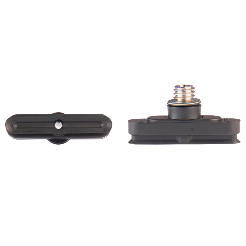 Oval suction cup 30x5 mm NBR black 130.30x5.072.1