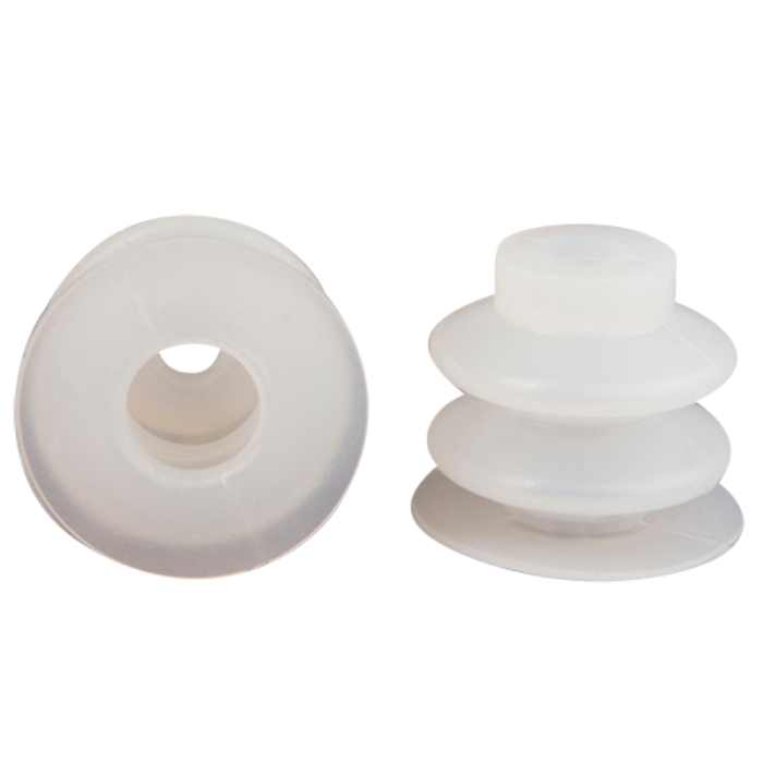 Bellows suction cup diam. 34 mm (2.5 bellows) silicone transparent 21.034.179.2-LE